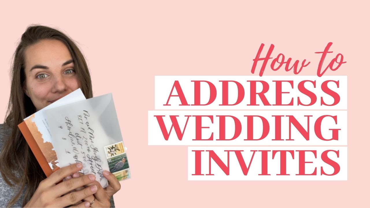 How to address wedding invitations